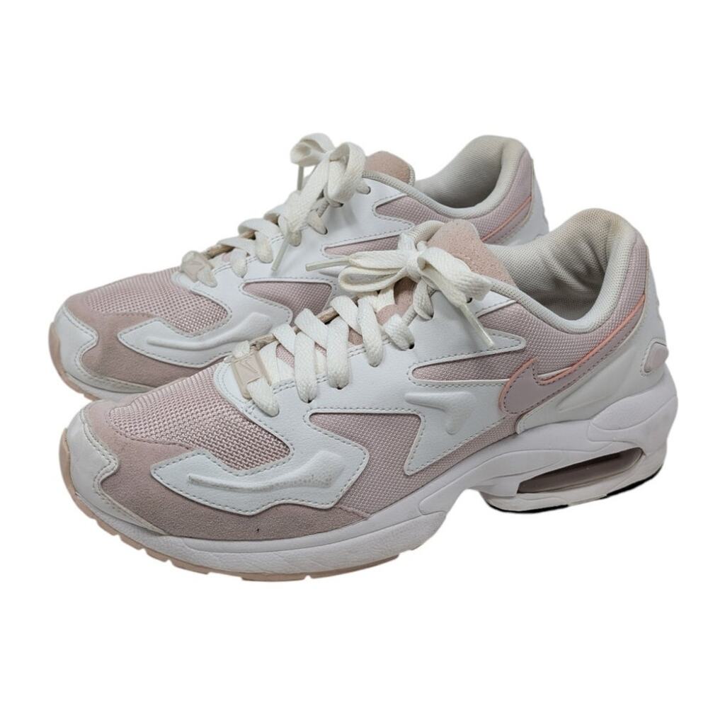 Nike Air Max 2 Light CK2602-100 White Barely Rose Women Size 9